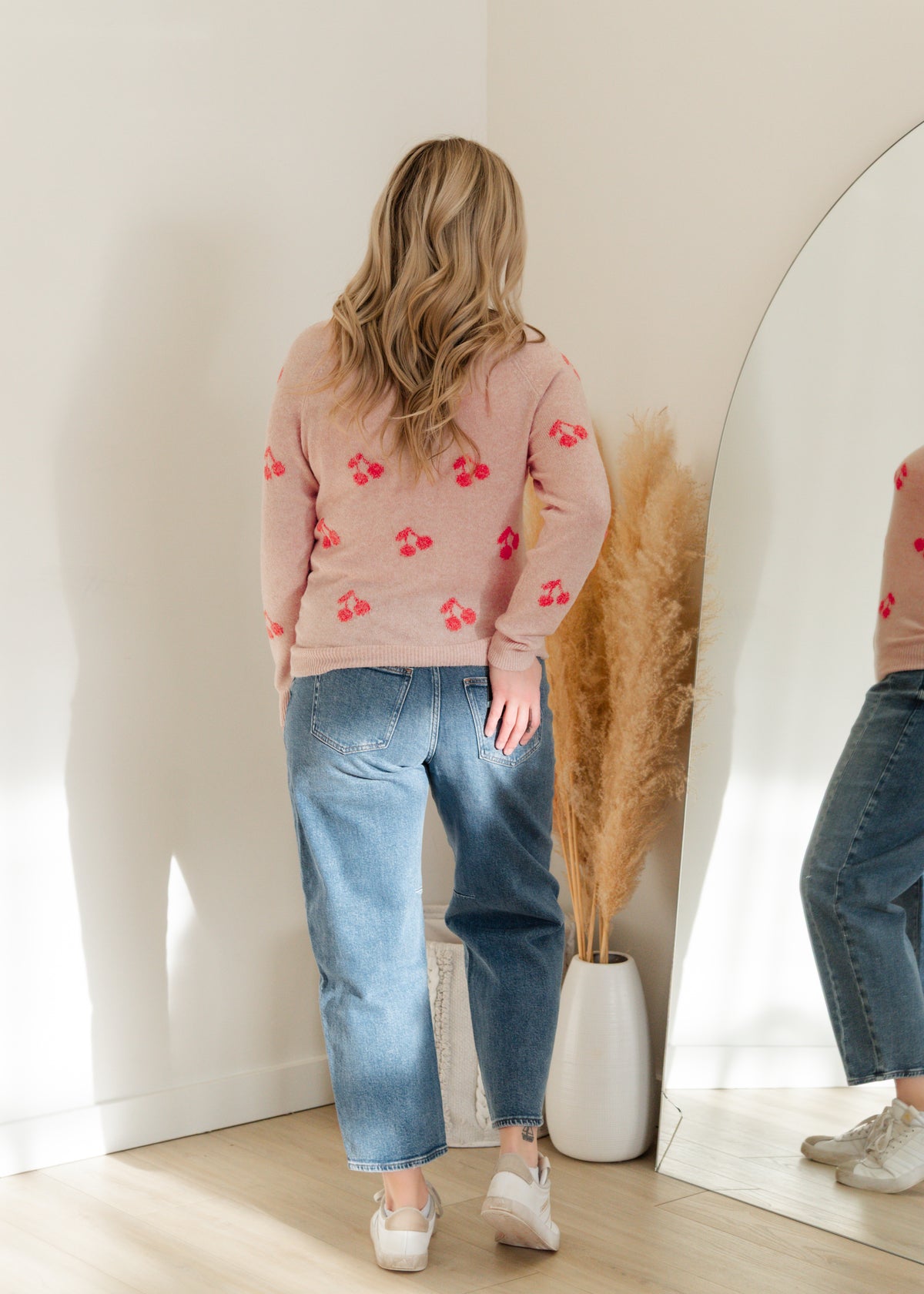 The Doffy Intarsia Long Sleeve Pullover