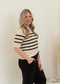 The Saba Stripe 2/4 Sleeve