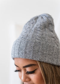 The Sally Cable Knit Beanie
