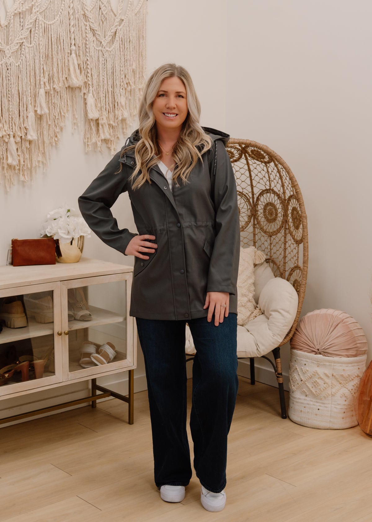 The Malou Coated Jacket