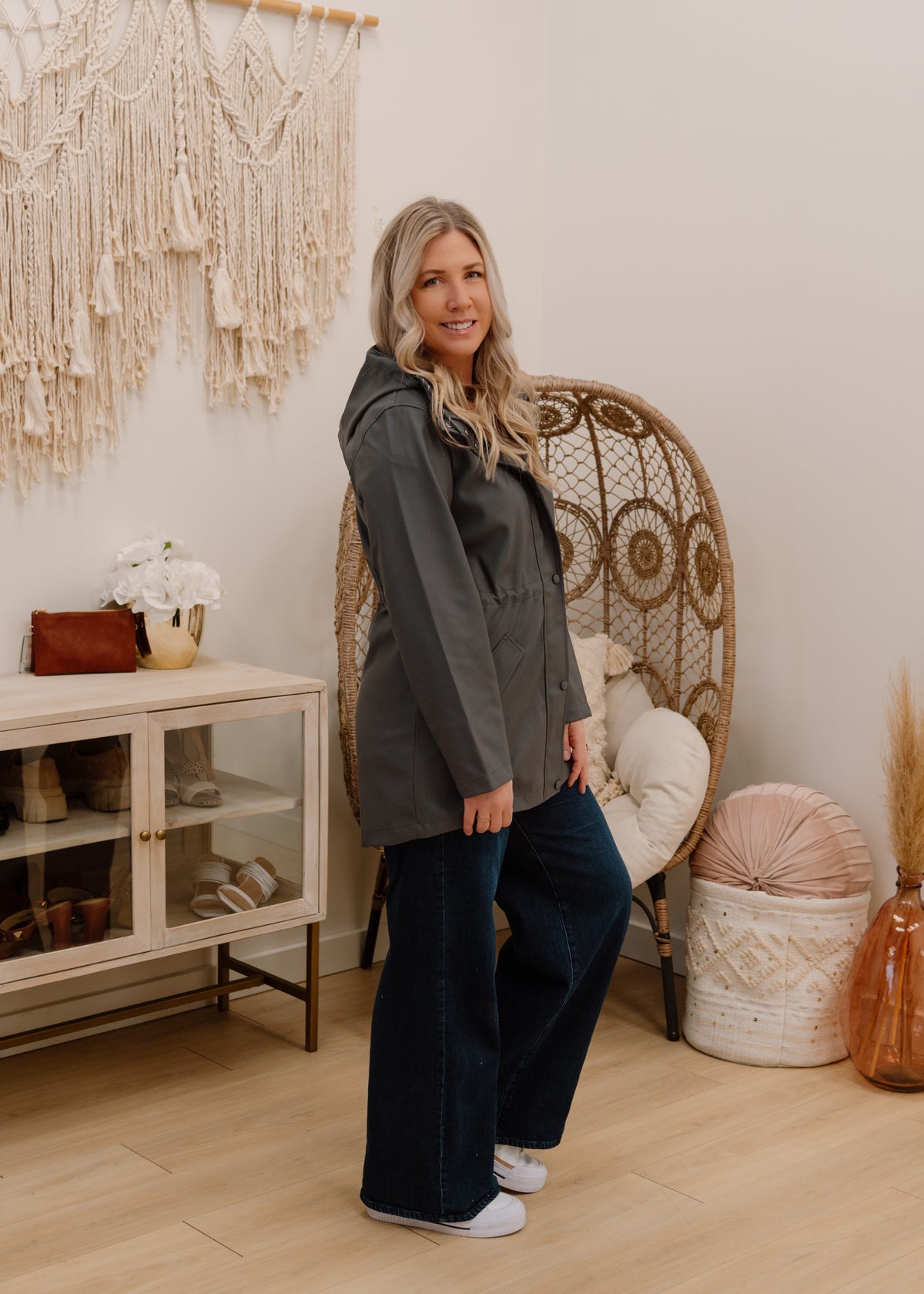 The Malou Coated Jacket