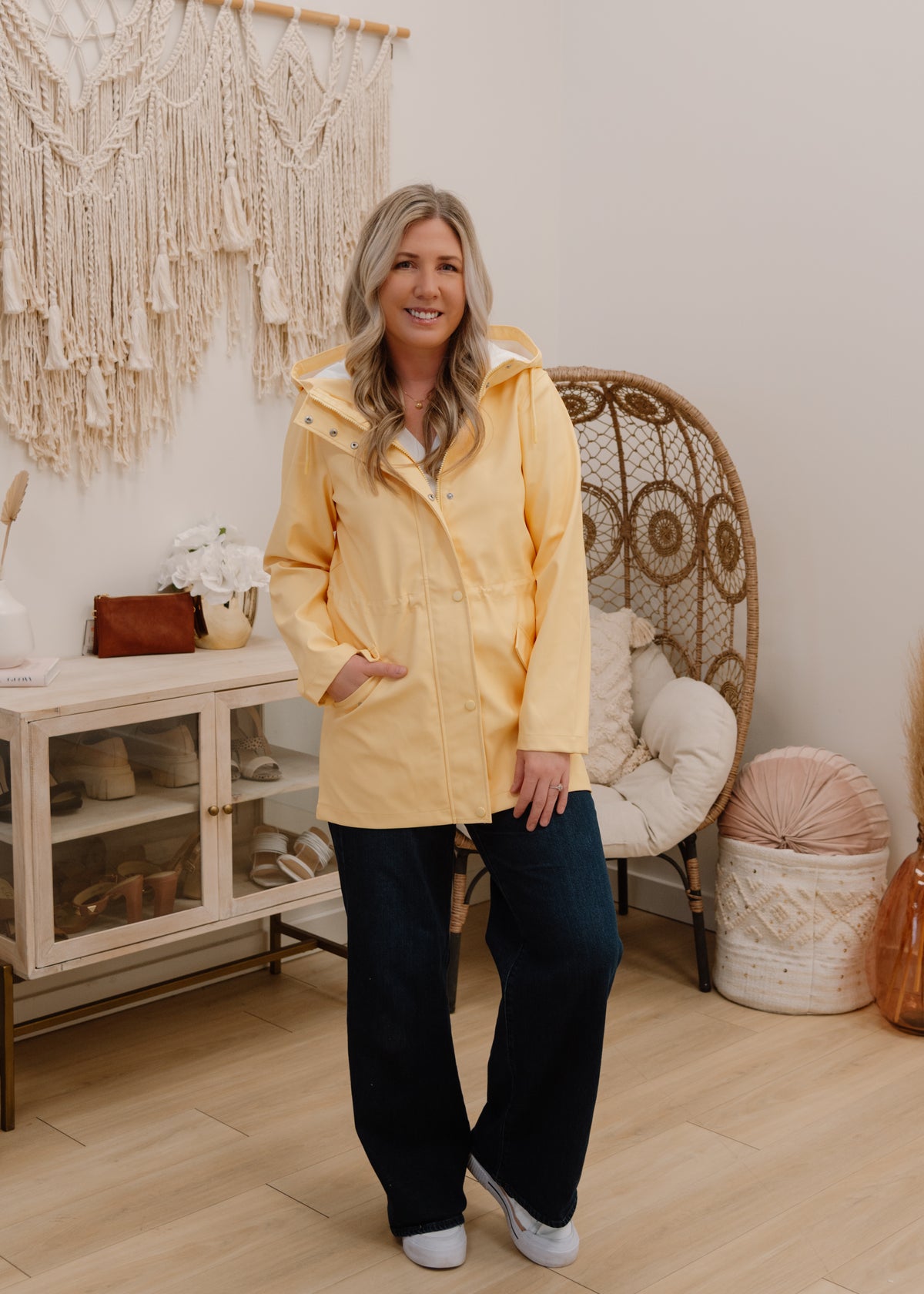 The Malou Coated Jacket