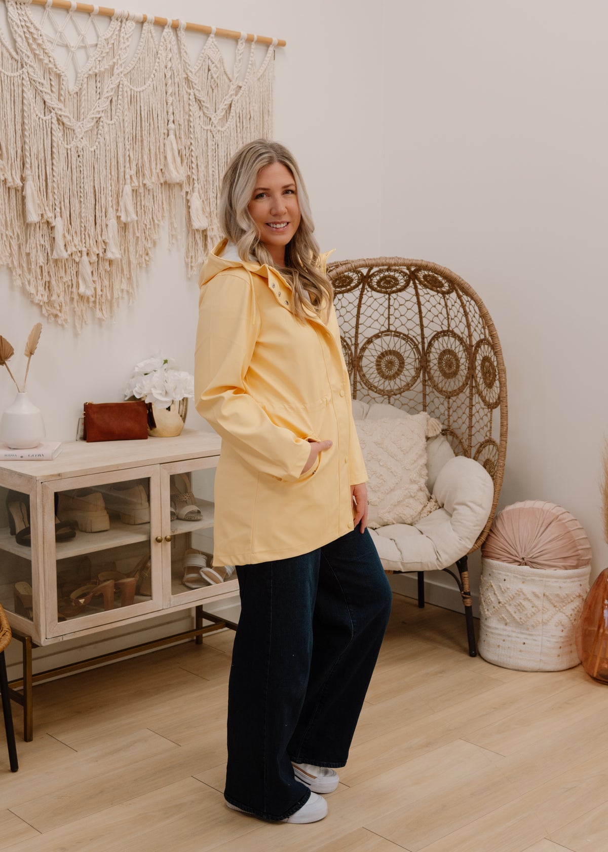 The Malou Coated Jacket