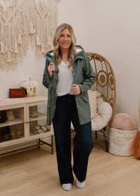 The Malou Coated Jacket