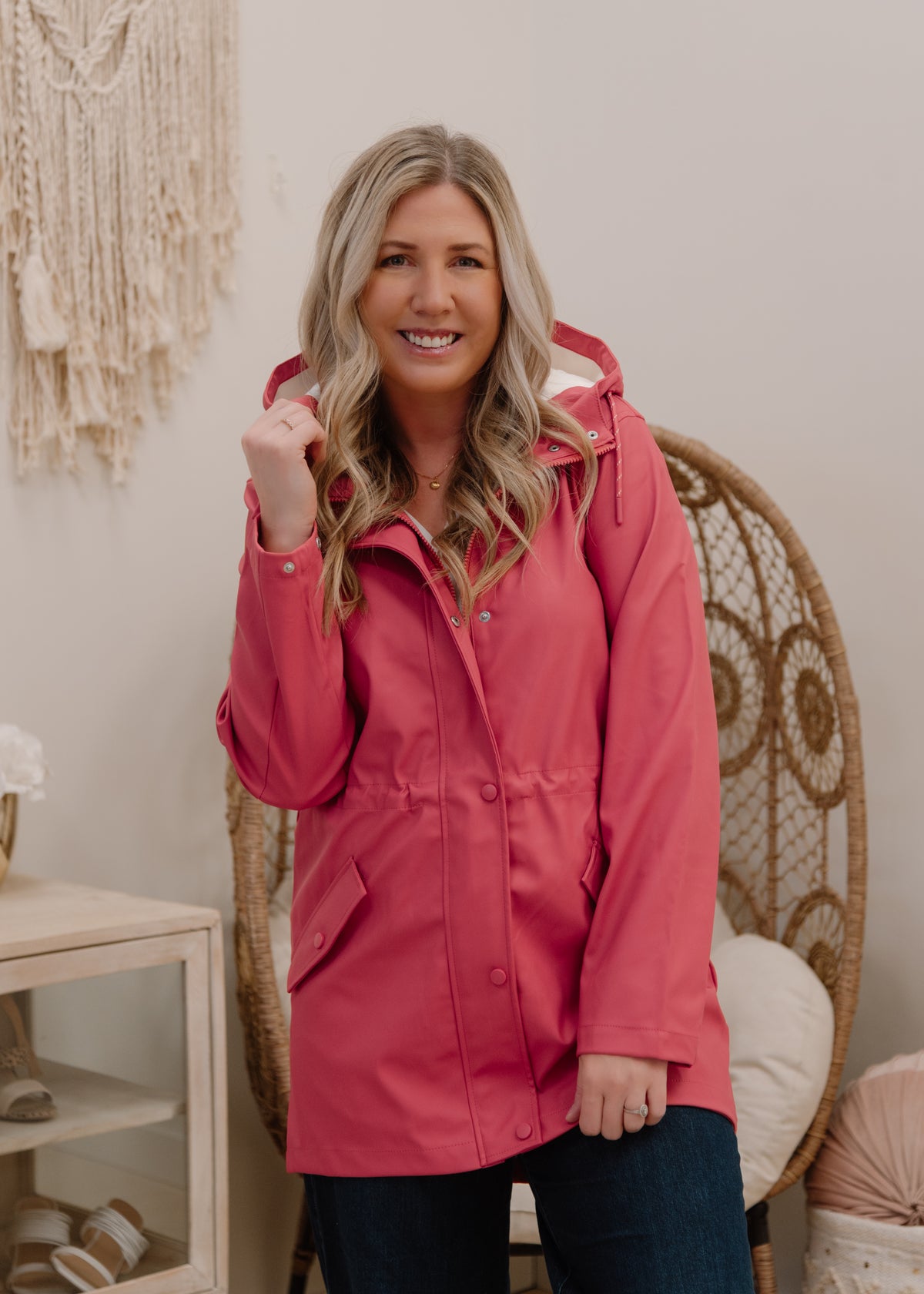 The Malou Coated Jacket