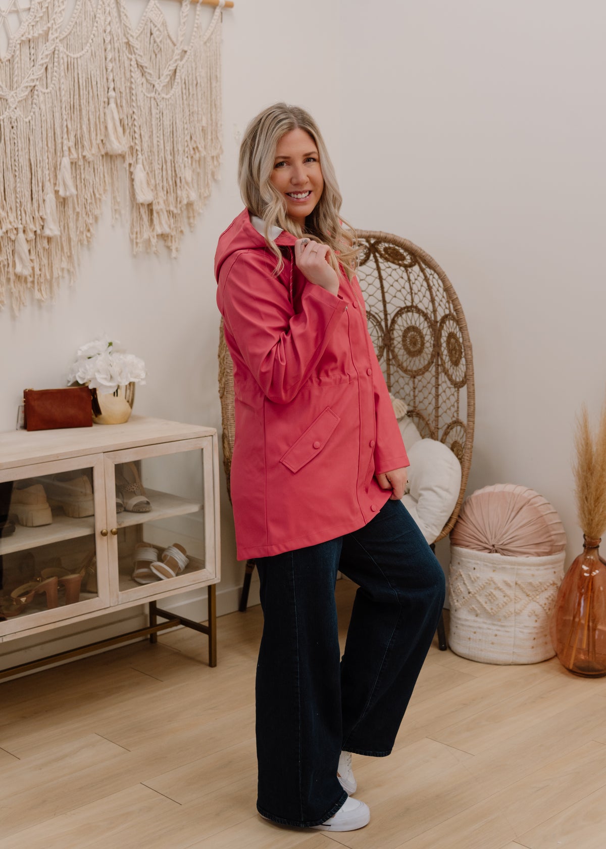 The Malou Coated Jacket