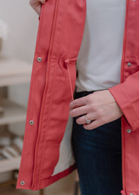 The Malou Coated Jacket