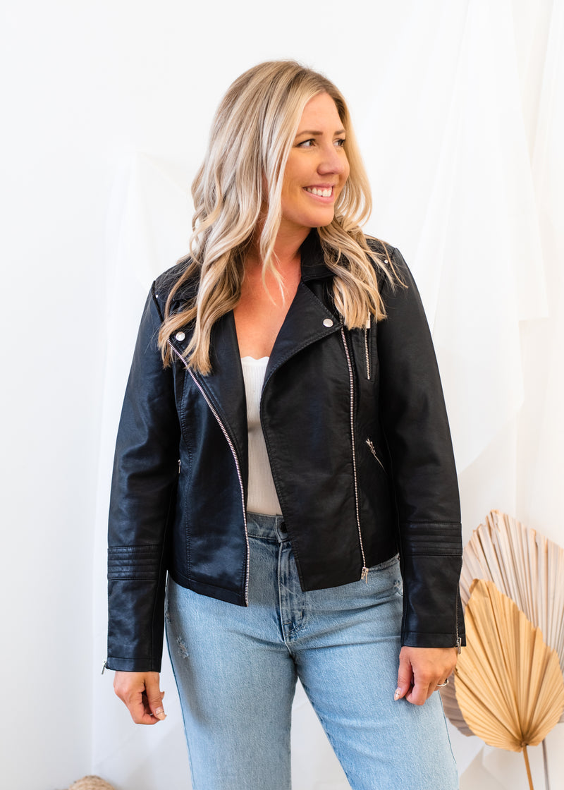 The Gemma Leather Jacket