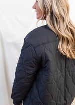 The Tina Long Quilted Jacket