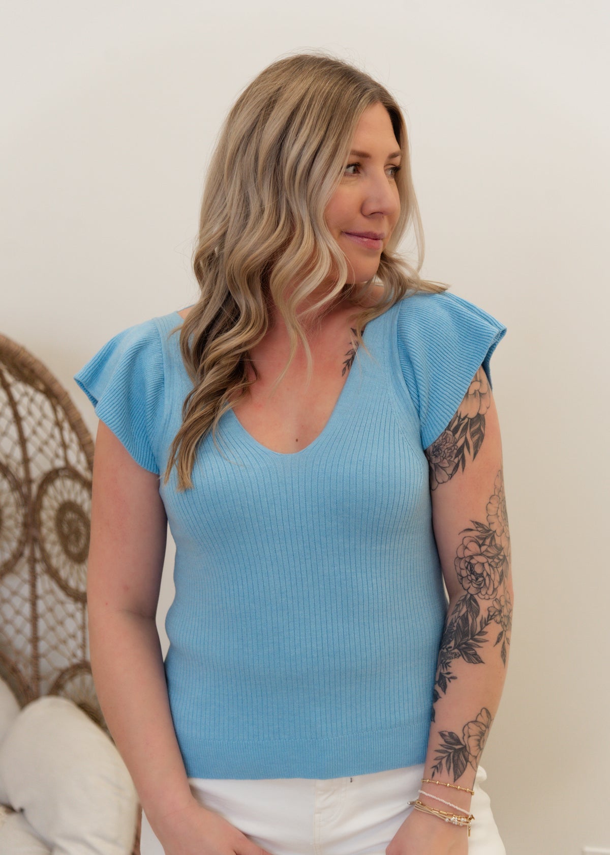 The Zanzibar Short Sleeve Top