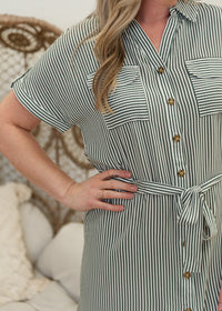 The Bumpy Short Shirt Dress