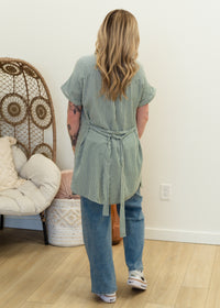 The Bumpy Short Shirt Dress