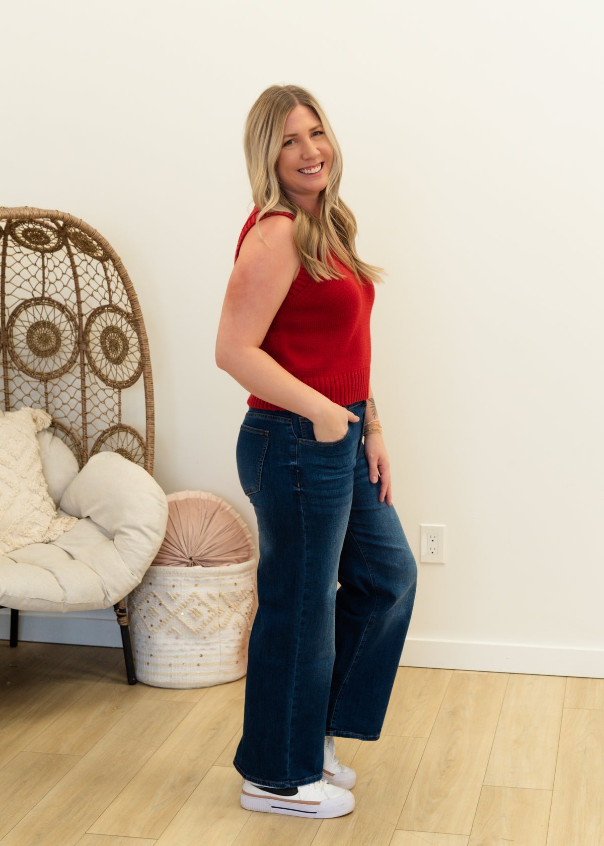 The Dove Wide Leg Denim