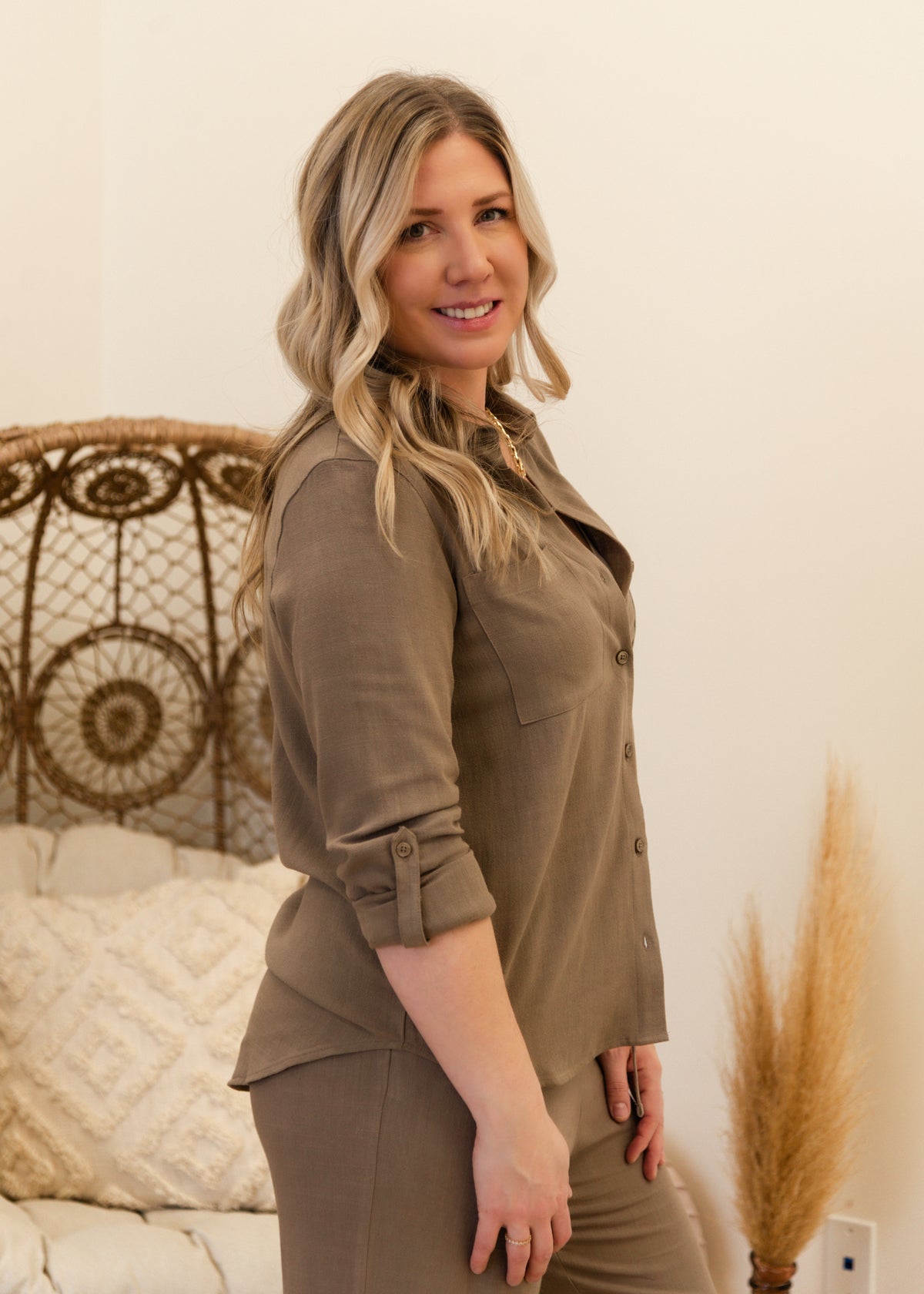 The Yasmin Siesta Longsleeve Top