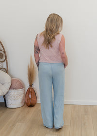 The Sunny Pointelle Tank