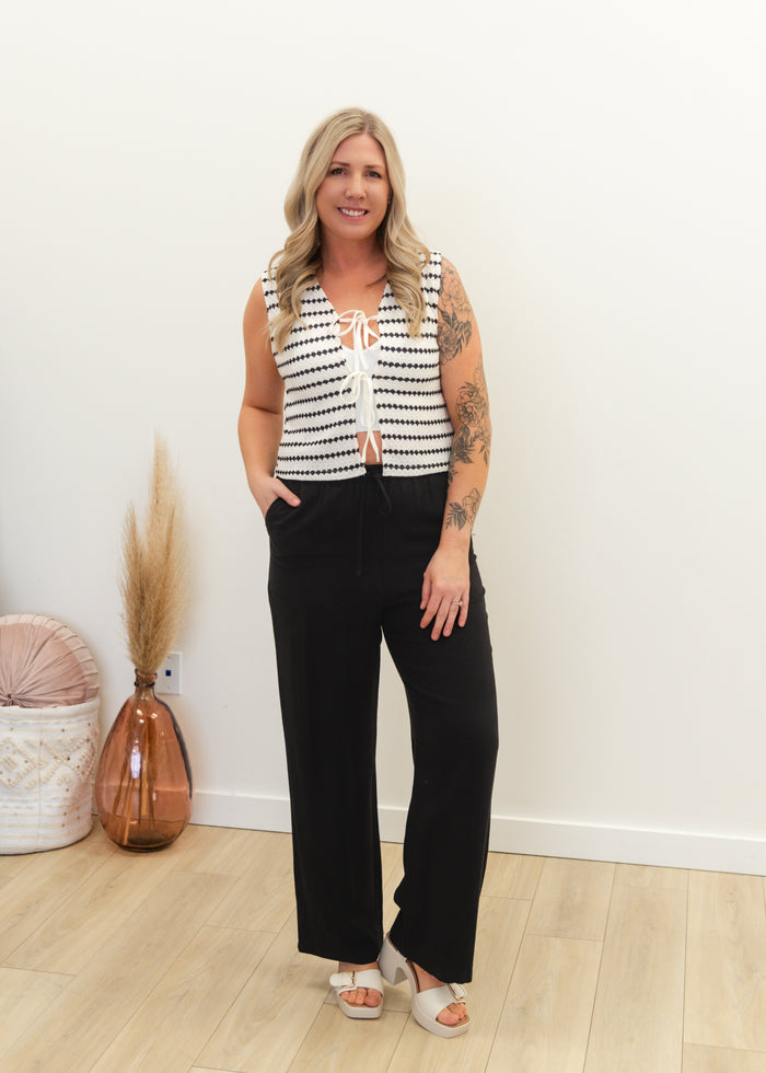 The Eva Tie Vest
