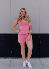 The Misty Stripe Shorts