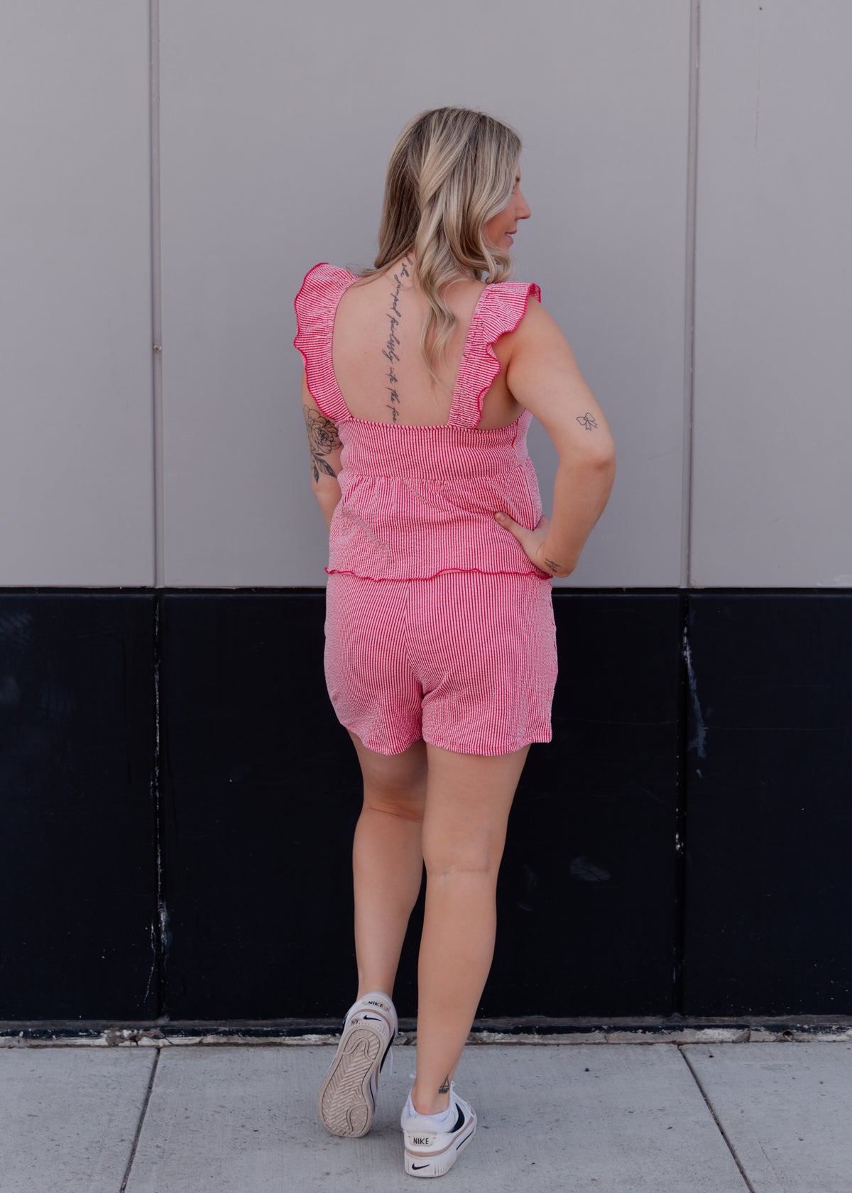 The Misty Stripe Shorts