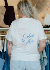 The Ciara Oyster Tee