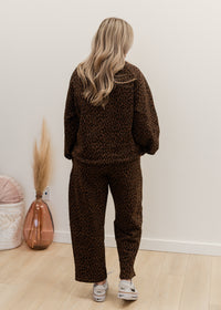 The Leopard Barrel Jogger