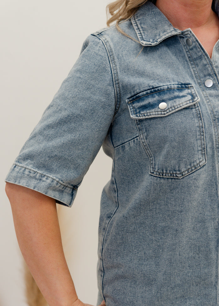 The Fenja Drenim Dress