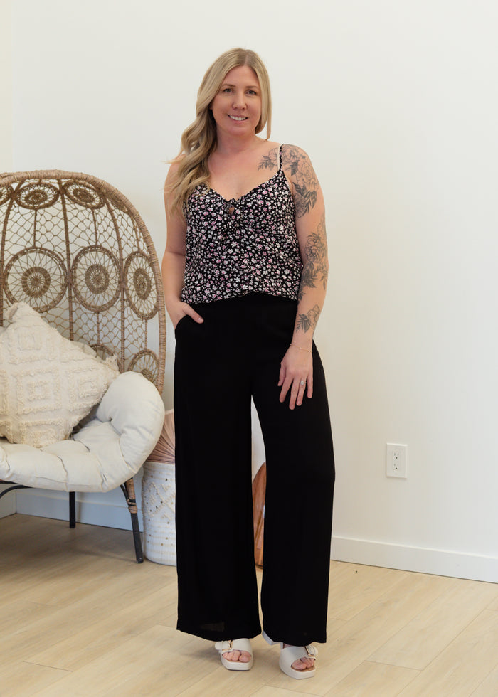 The Menny Wide Leg Pant