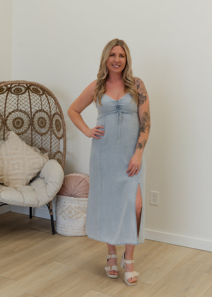 sachin and babi light blue dress Plus-Size Casual Dresses main image 0