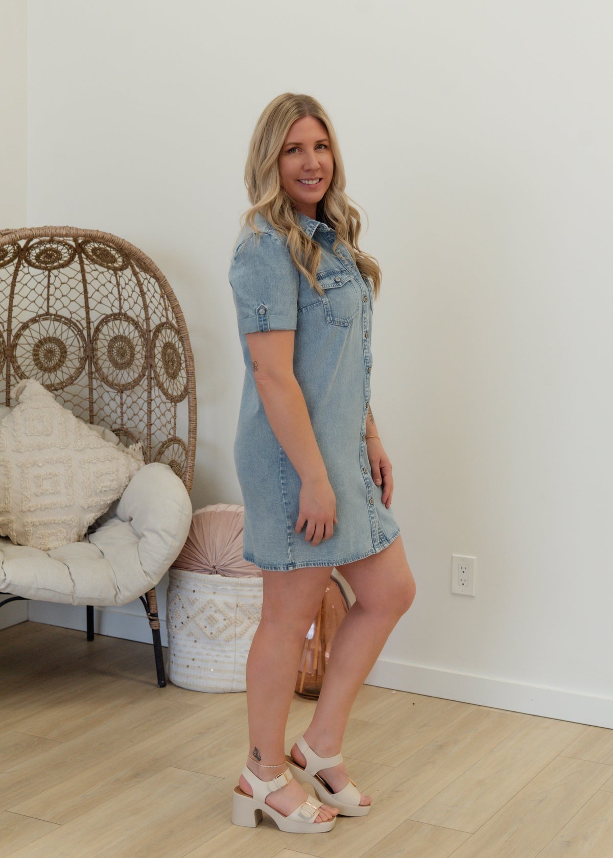 The Lisa Denim Dress
