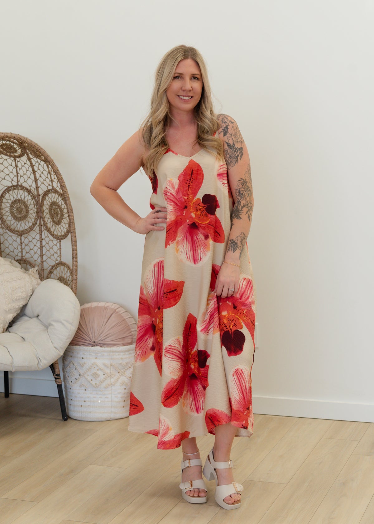 The Elanor Floral Dress