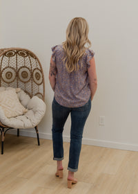 The Carson Flutter Sleeve Tank