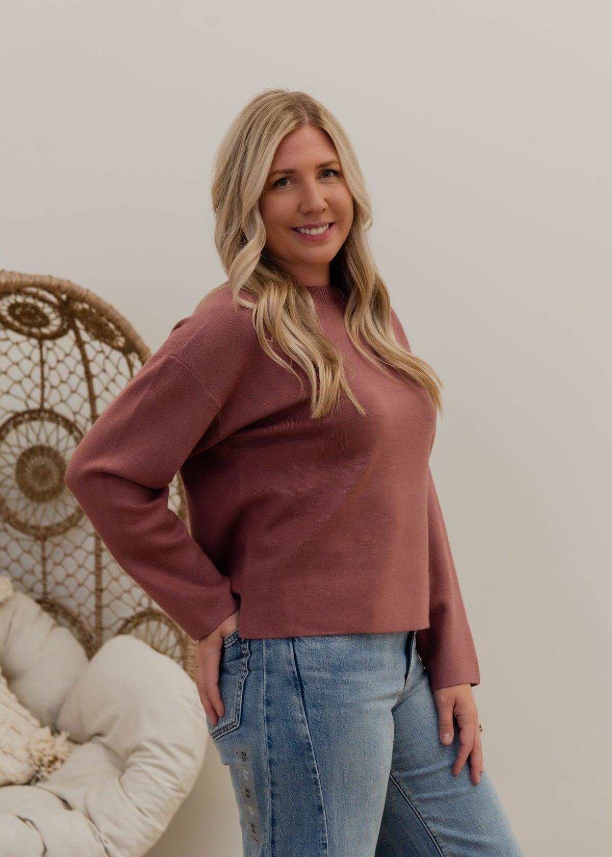 The Silje O-Neck Pullover