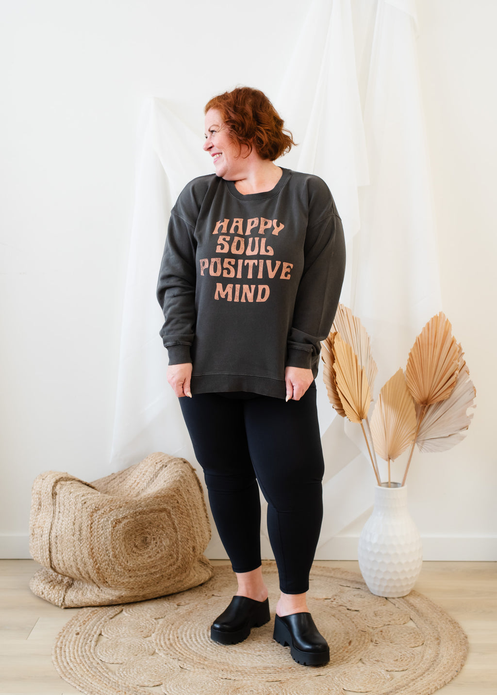 The Happy Soul, Positive Mind Sweatshirt