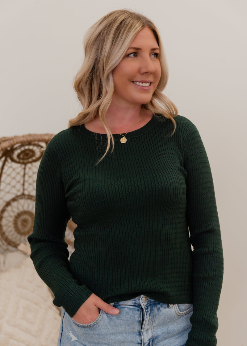 The Silje Cable Pullover