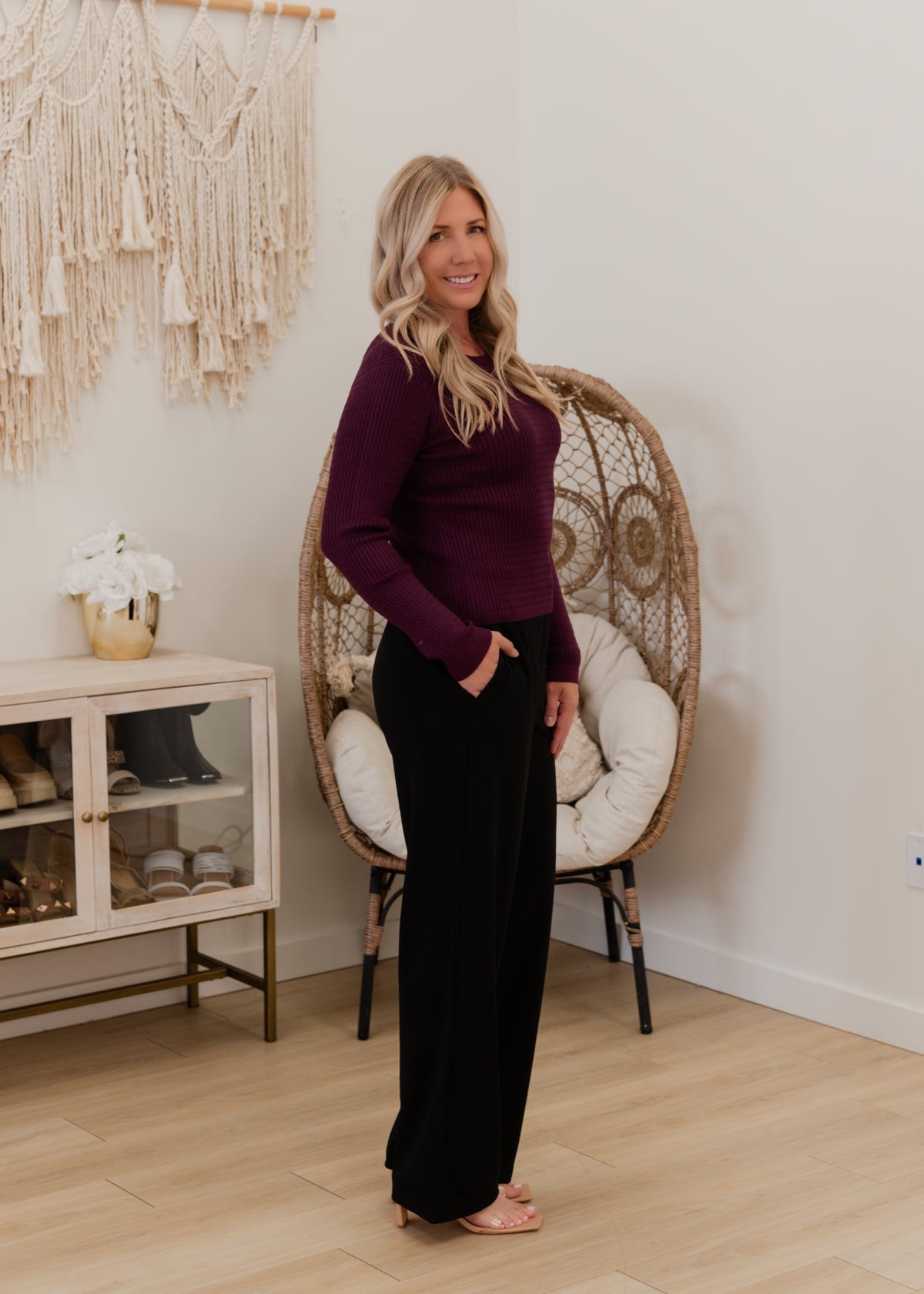 The Silje Cable Pullover