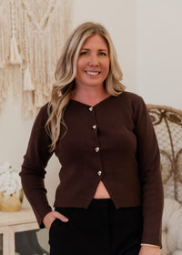 The Scarlett Button Cardigan