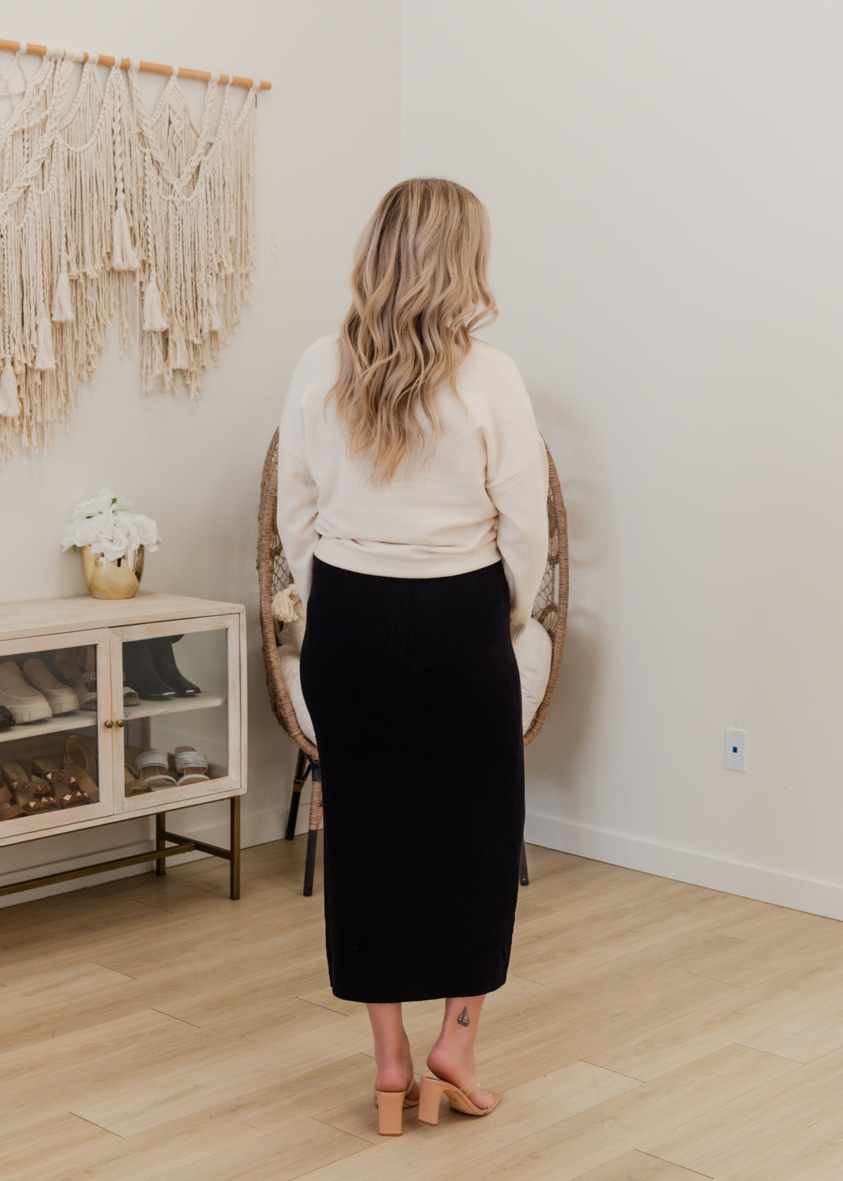 The Ibi Button Skirt