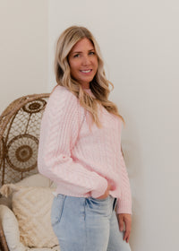 The Jada Cable Knit Sweater