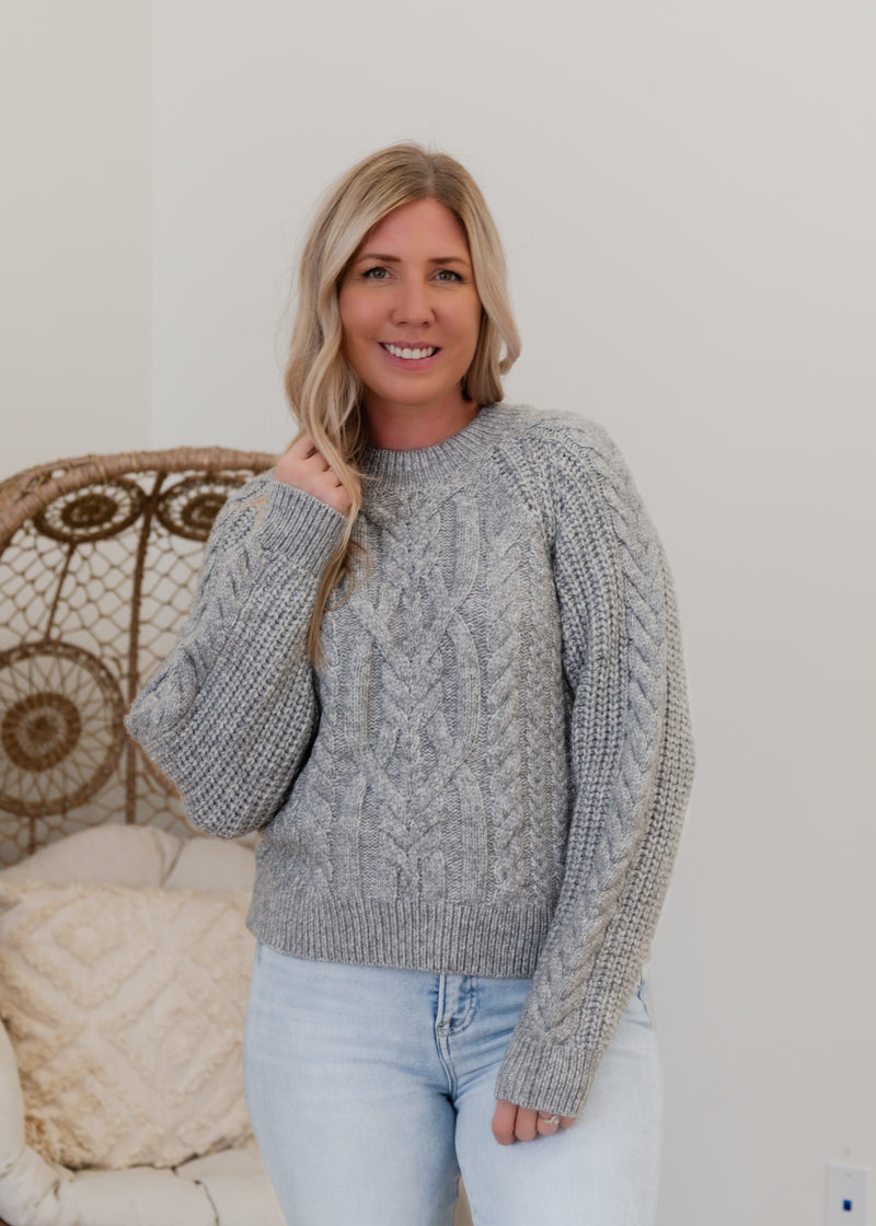 The Jada Cable Knit Sweater