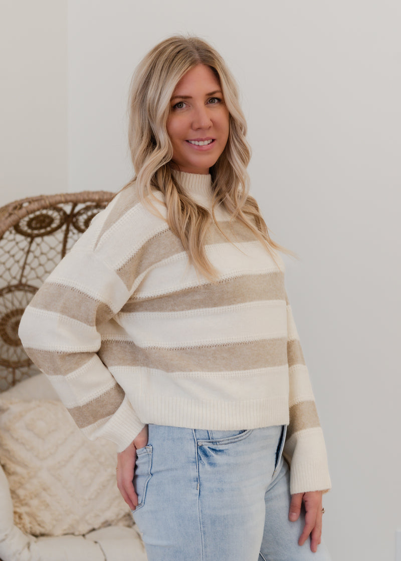 The Inez Stripe Pullover