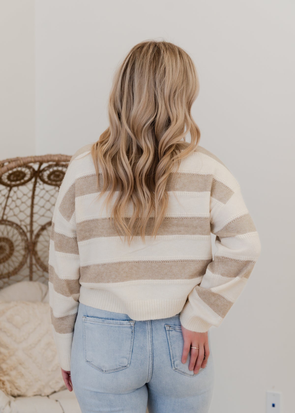 The Inez Stripe Pullover