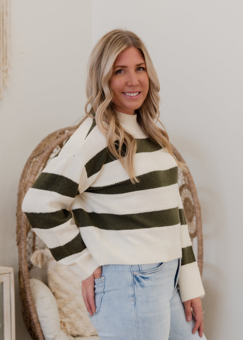 The Inez Stripe Pullover