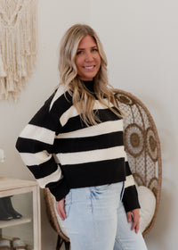 The Inez Stripe Pullover