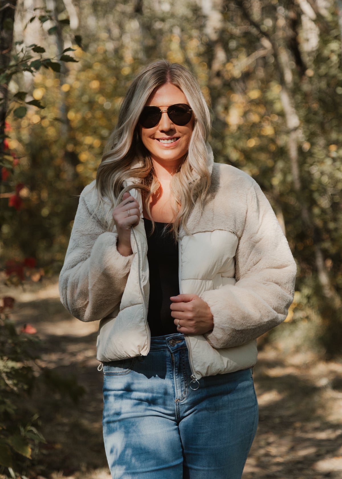 The Wanja Fur Puffer Jacket