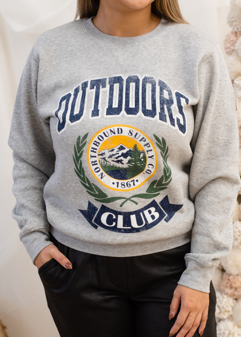 The Outdoors Club Crewneck
