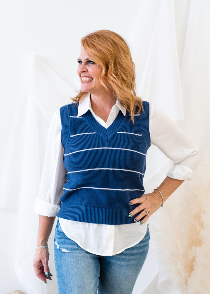 The Polly Sweater Vest
