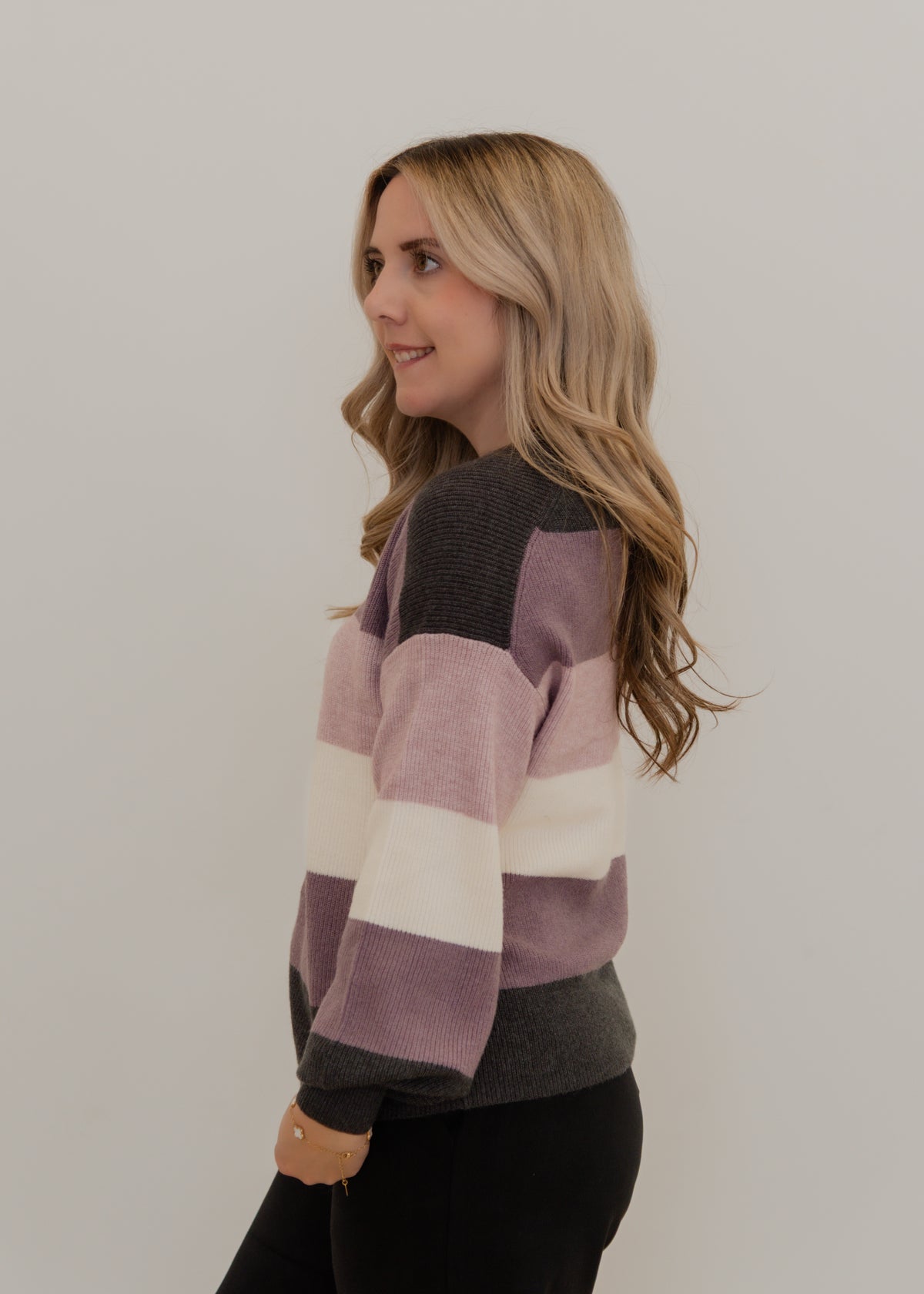The Atia Stripe Pullover