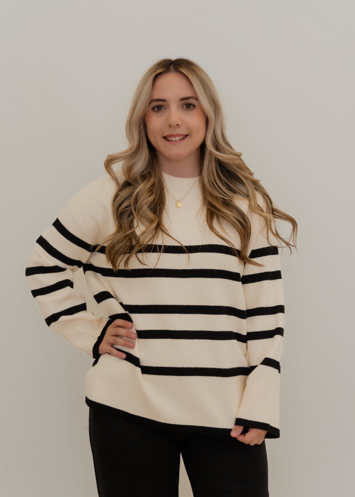 The Saba Stripe Pullover Sweater