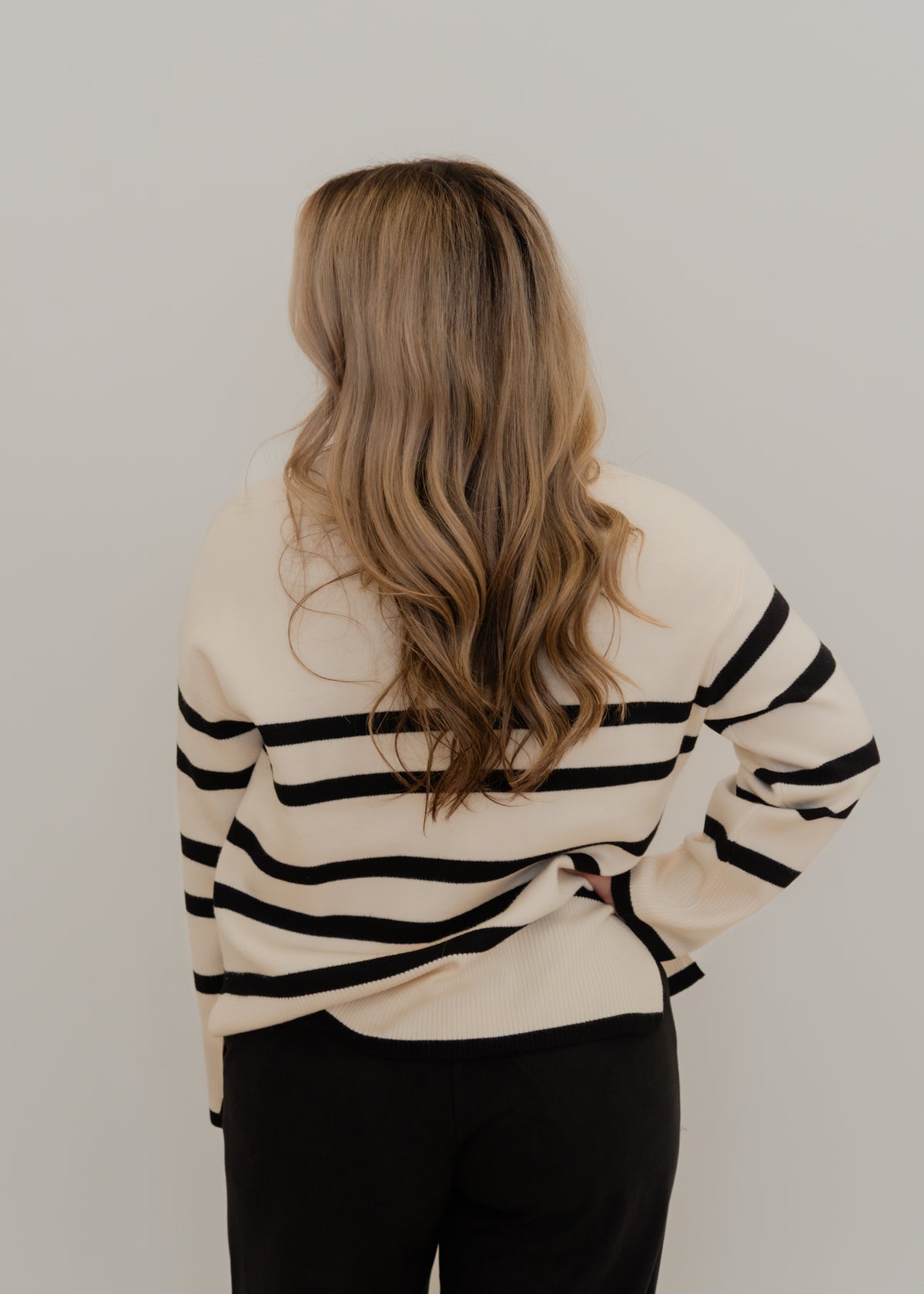 The Saba Stripe Pullover Sweater
