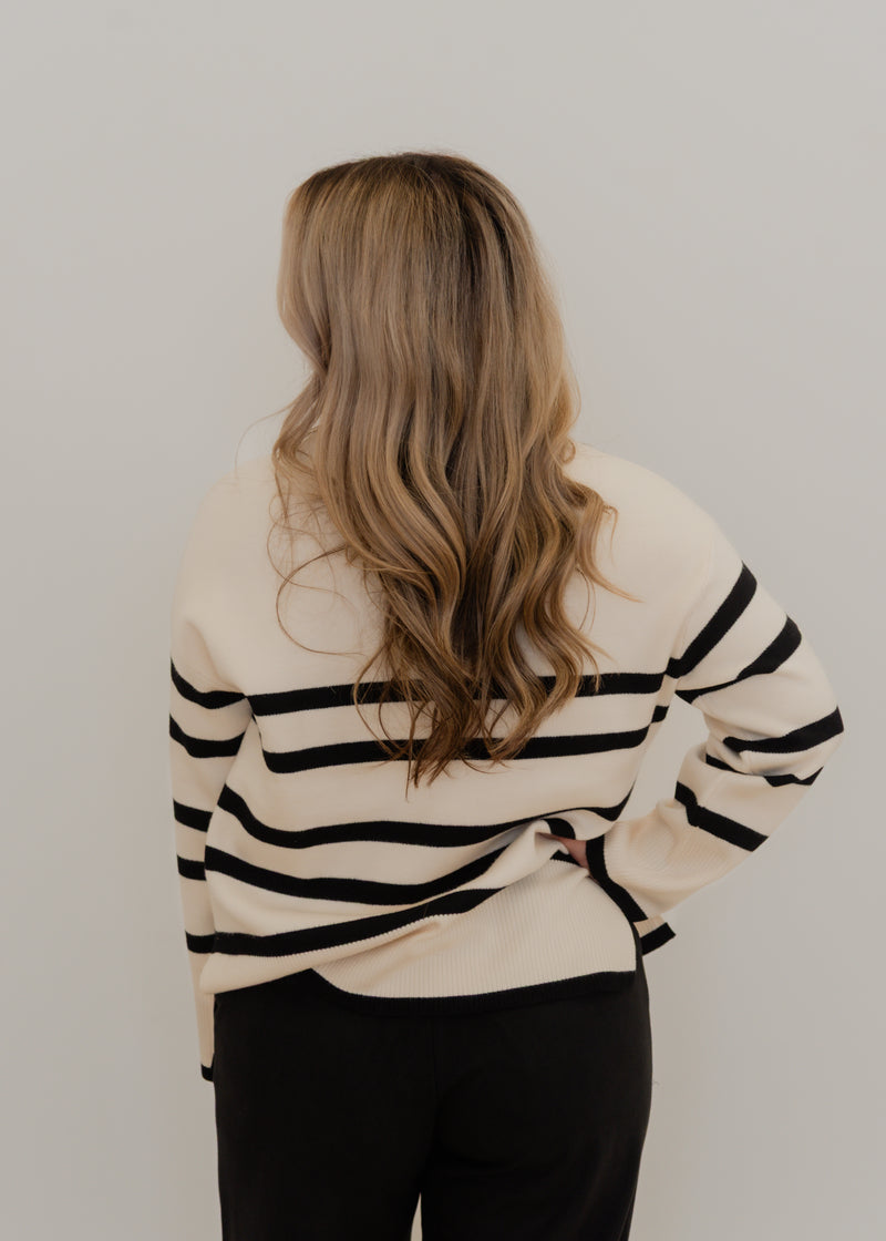 The Saba Stripe Pullover Sweater