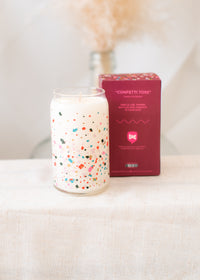 The Holiday Glass Can Candle - Toot Art